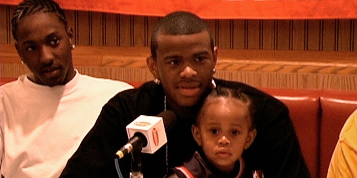 Lenny Cooke Speaks To The Press In Lenny Cooke.