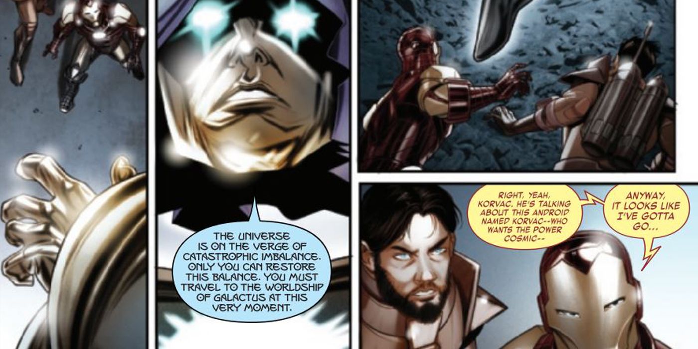 Living Tribunal Marvel Comics Iron Man