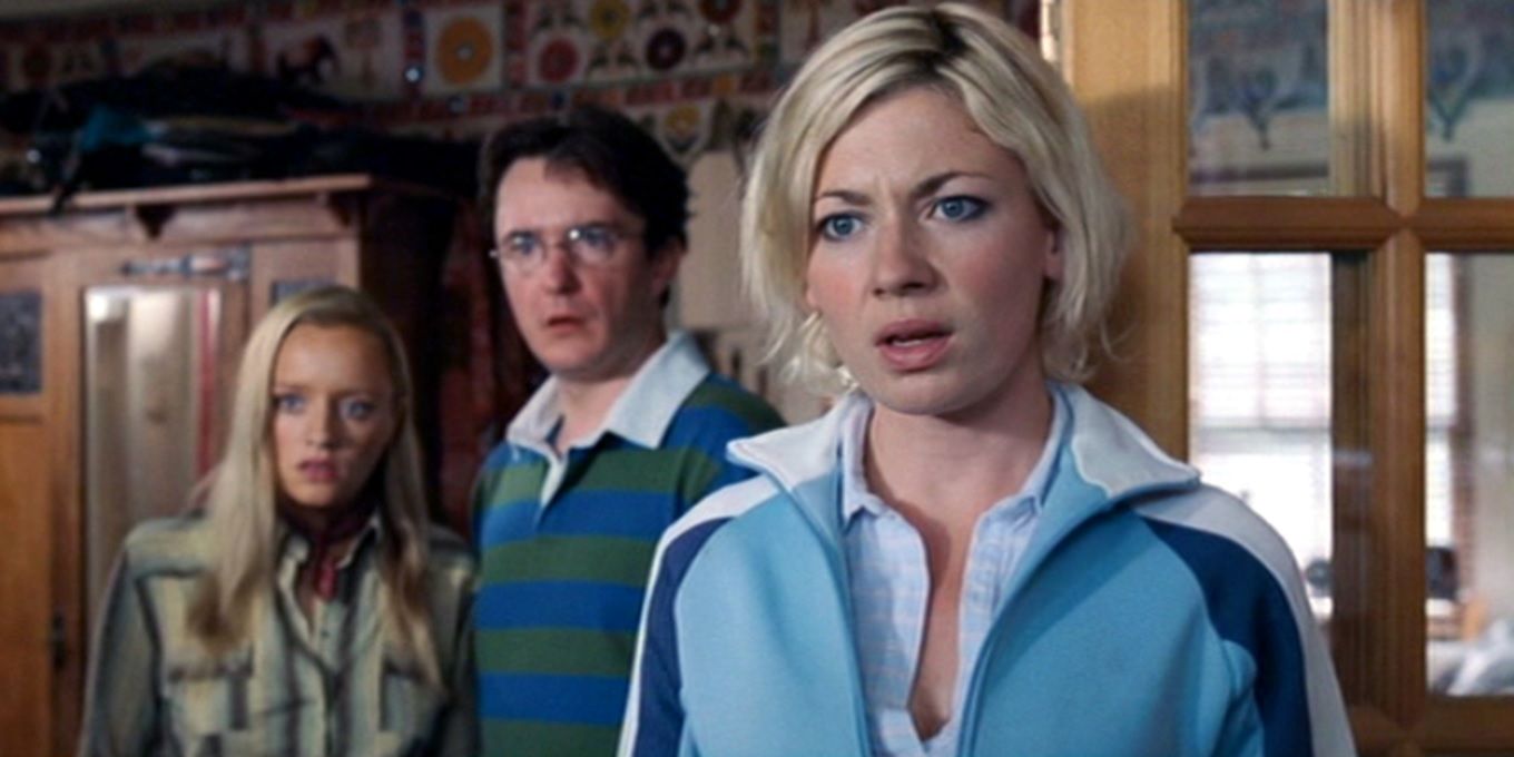 Liz, David, and Dianne in their flat in Shaun of the Dead