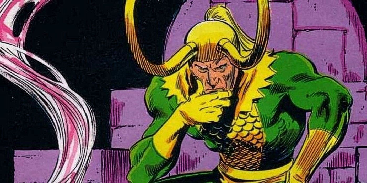 Loki pondering his enemies.
