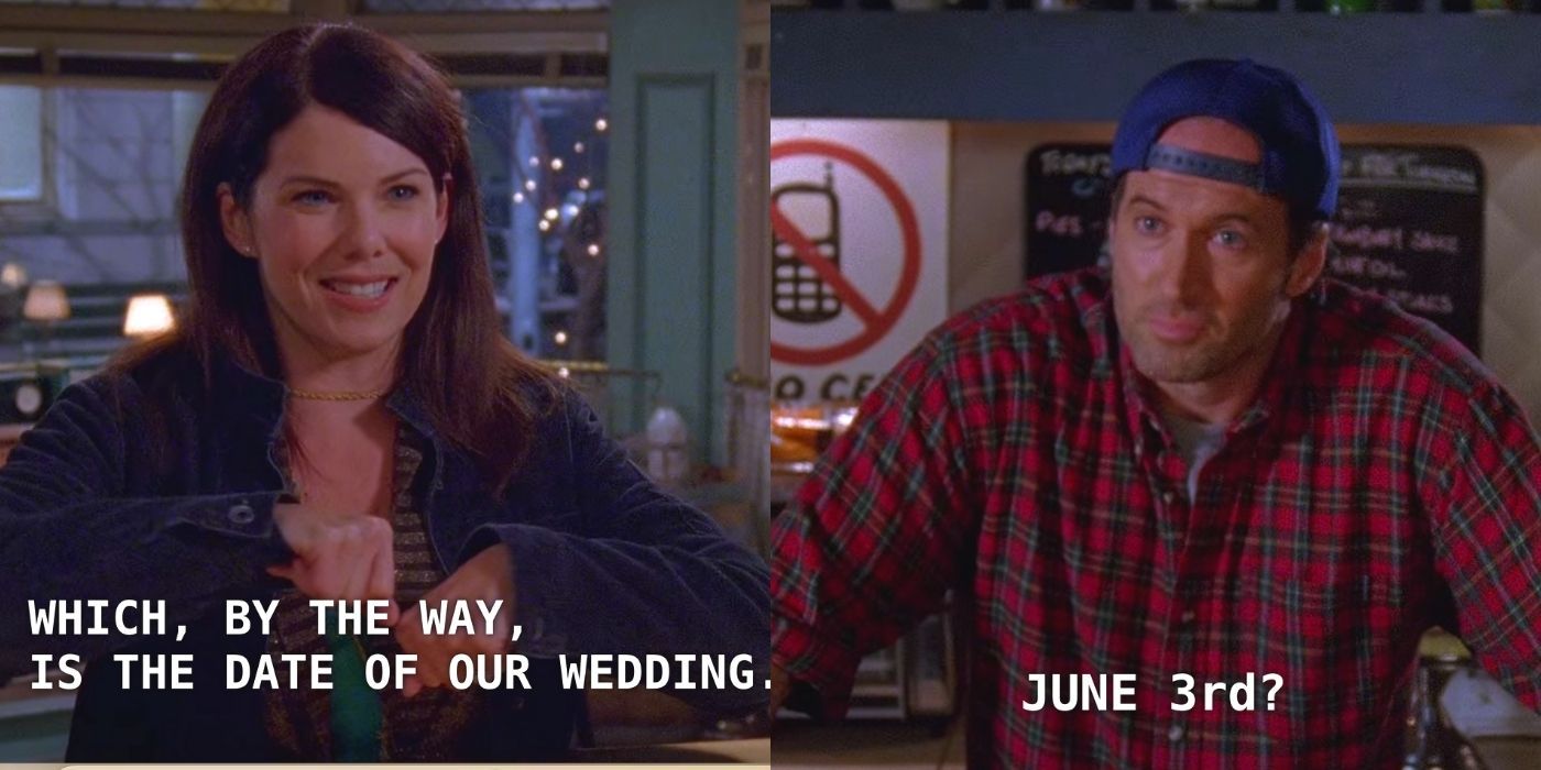 Gilmore Girls Everything Lorelai Missed In Her Dream Wedding To Luke