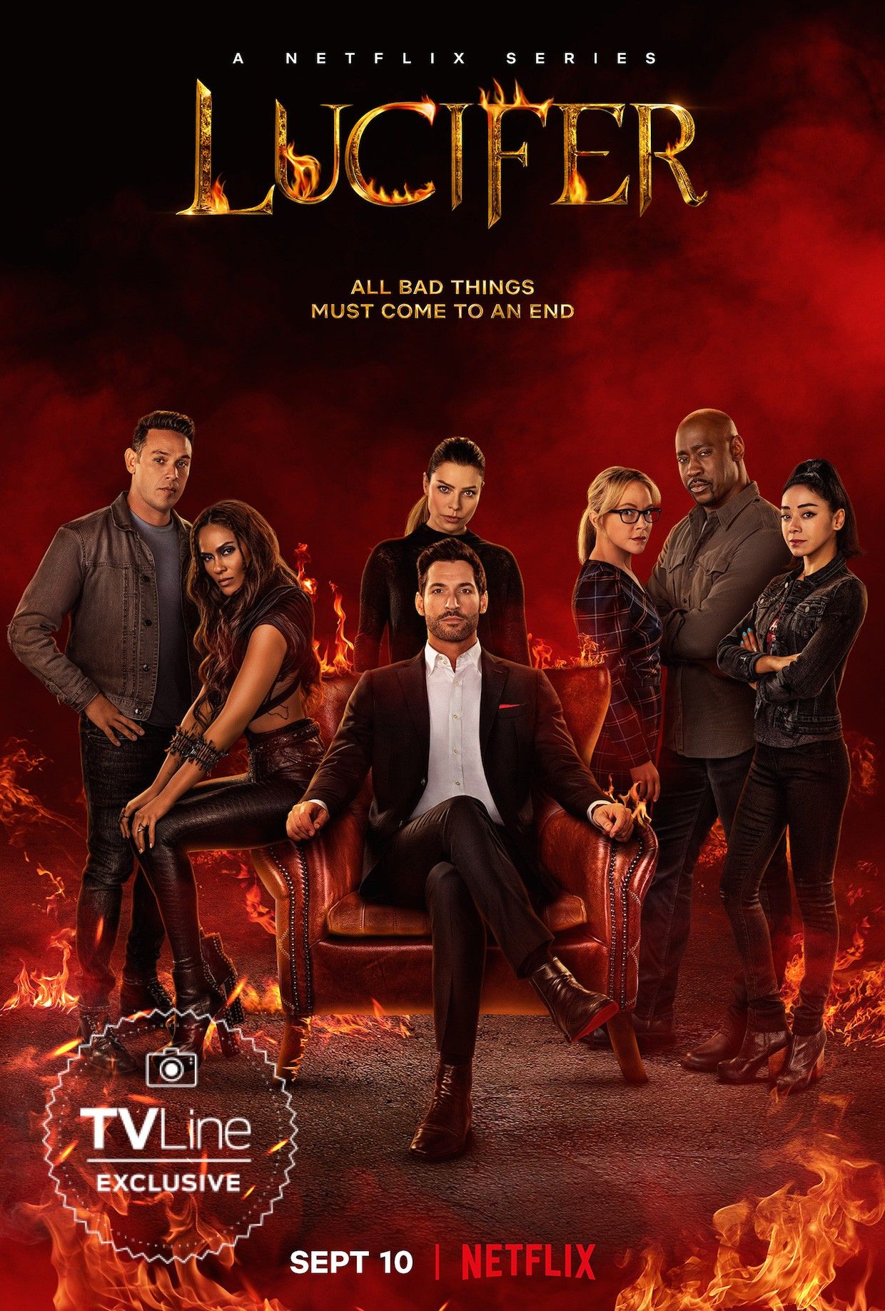 Lucifer season 6 poster Netflix