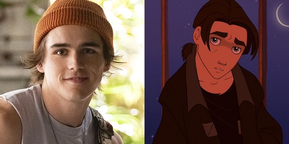 Split Image: Luke from JatP and Jim Hawkins from Treasure Planet