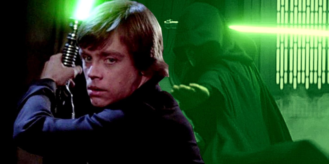 Luke Skywalker in Return of the Jedi and The Mandalorian