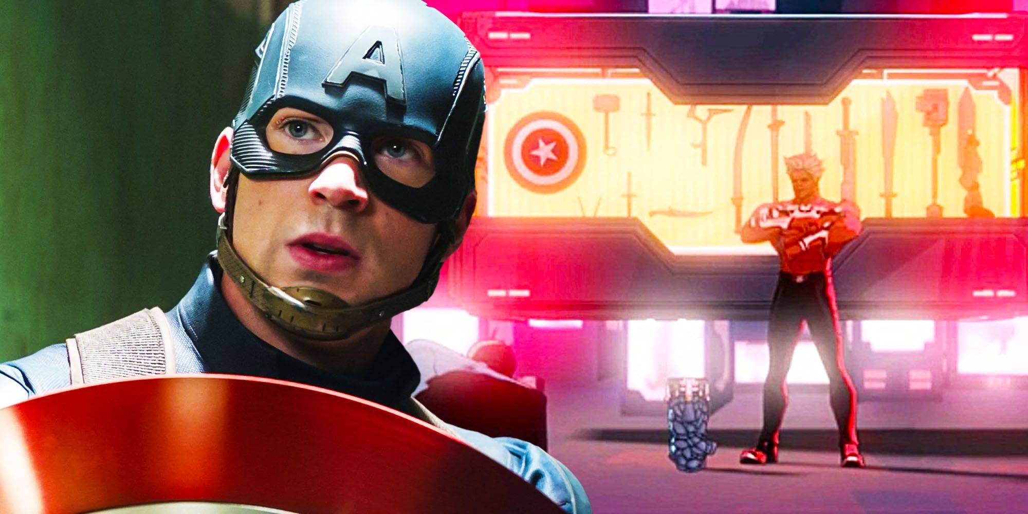 MCU Villains view of Captain Americas Shield Marvel What if the Collector