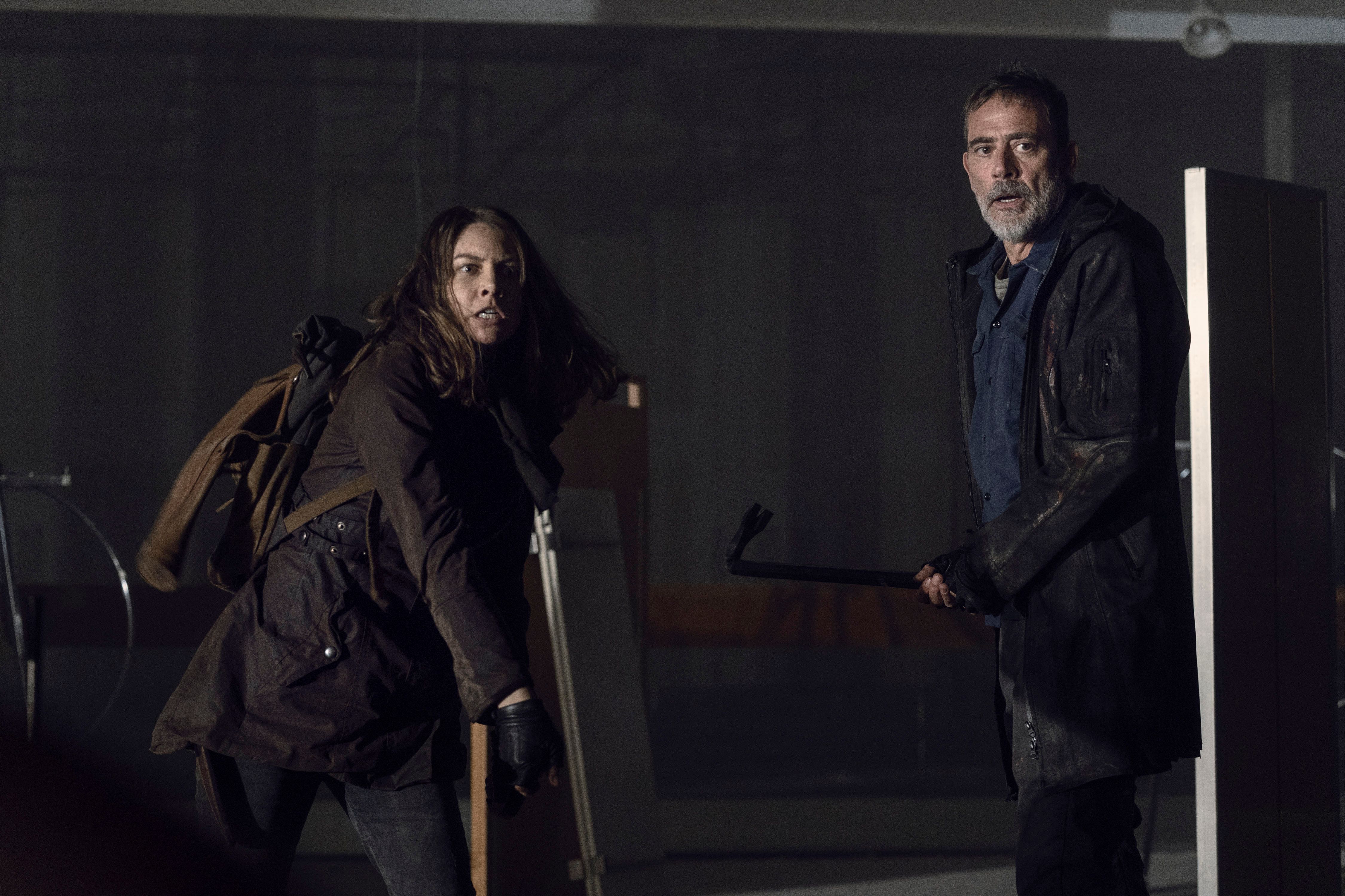 Maggie And Negan Are Ready For Action On The Walking Dead