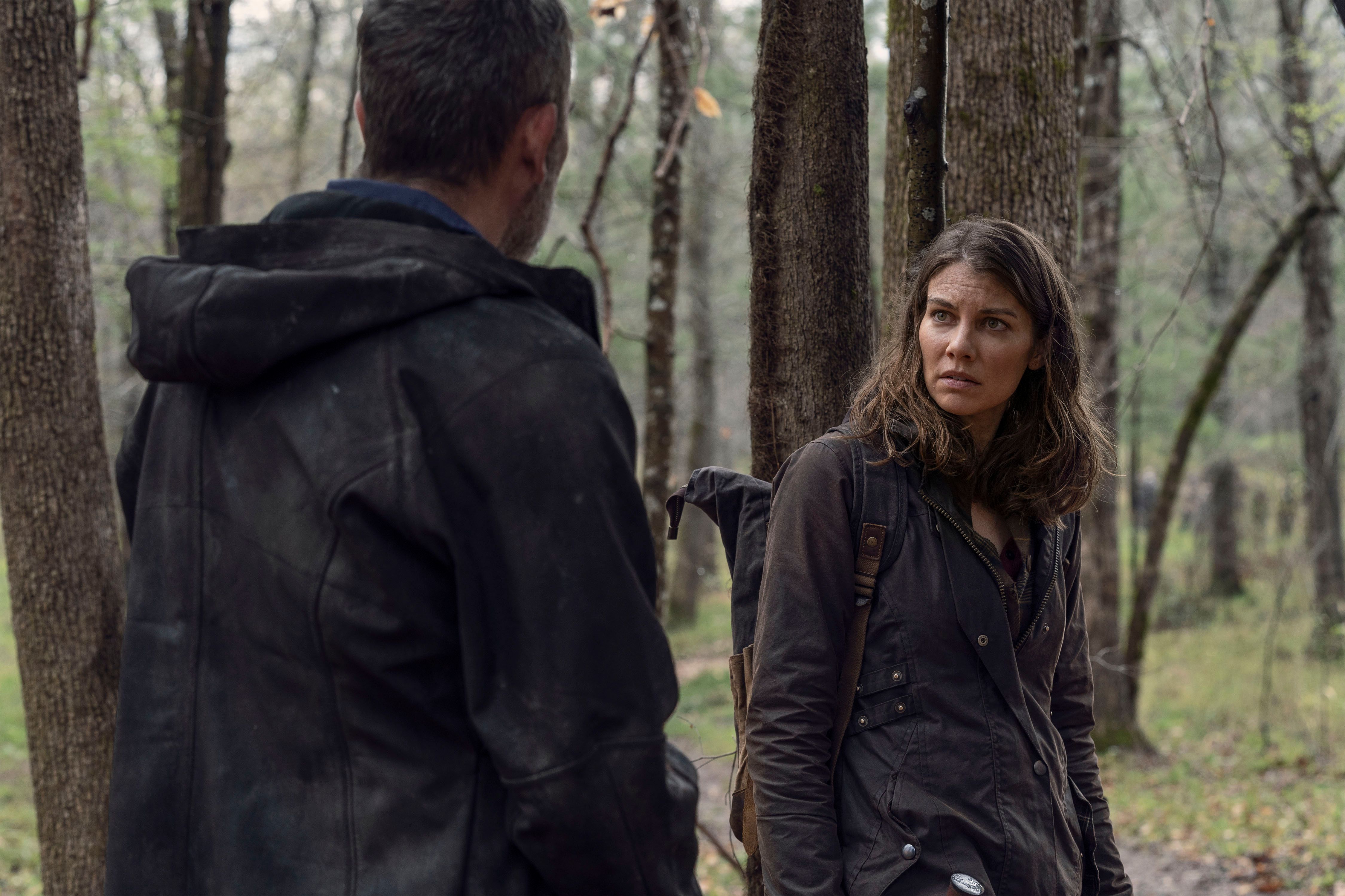 Maggie And Negan Face Off On The Walking Dead