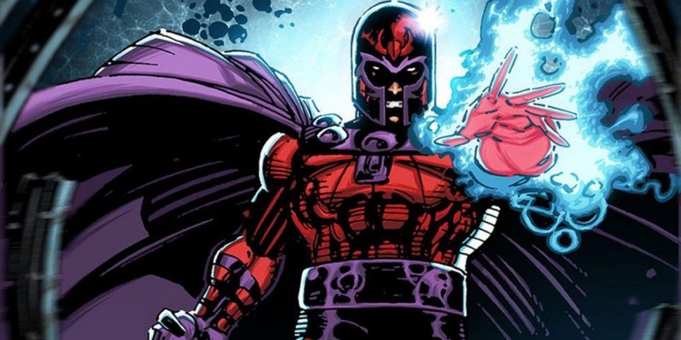 Magneto using his mutant powers in an attack.
