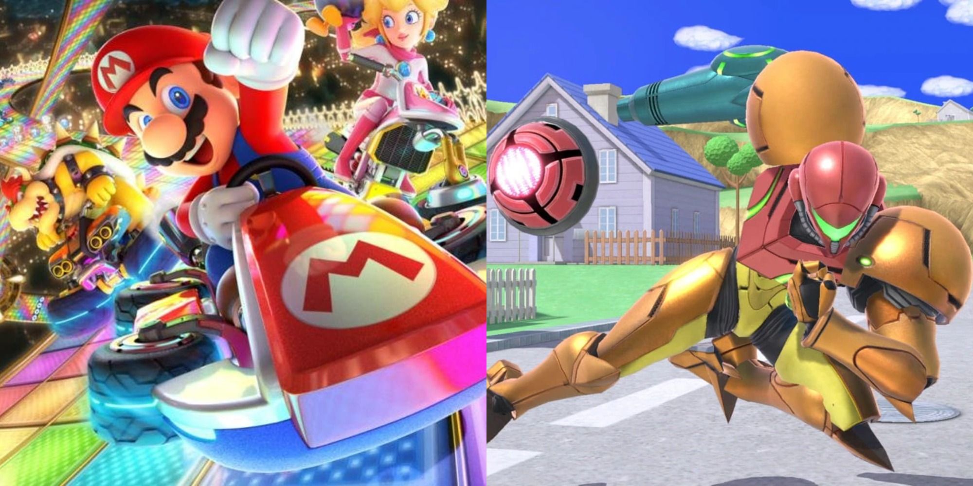 Nintendo Super Smash Bro & Mario Kart 8 Video Games for Nintendo
