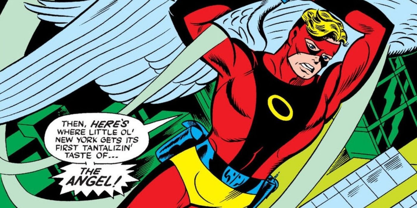 Angel during his early days in the X-Men