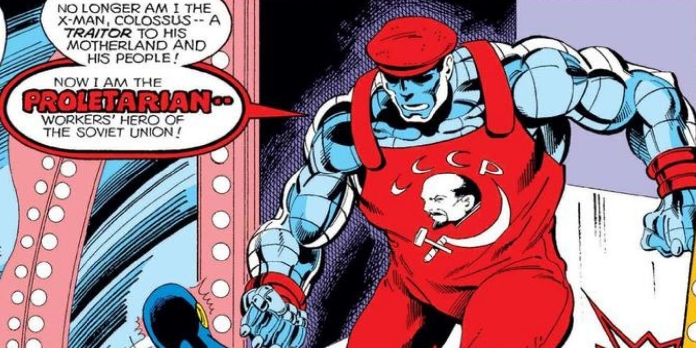Colossus as The Proletarian in X-Men comics