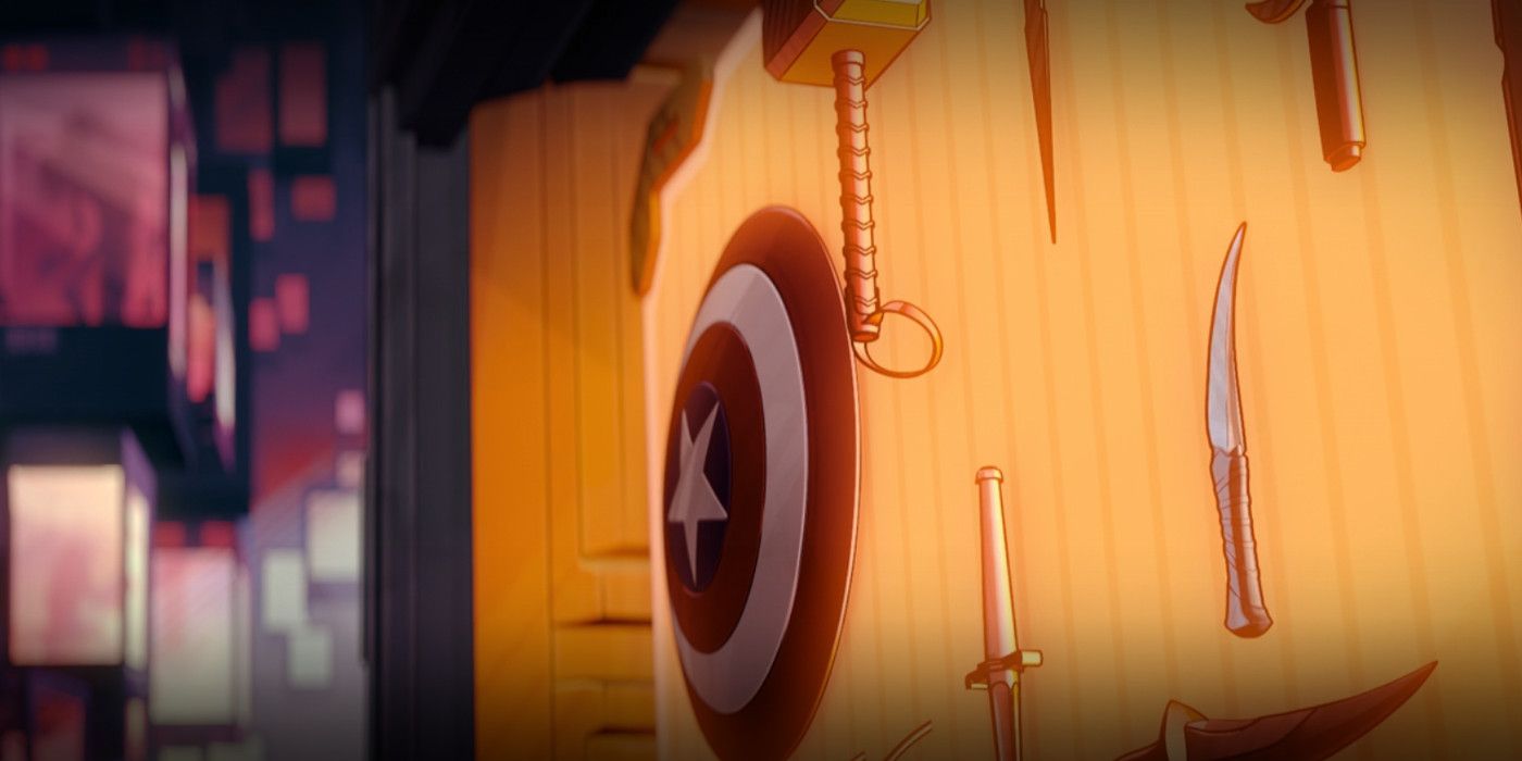Marvel What If Captain America Shield Thor Hammer Loki Dagger