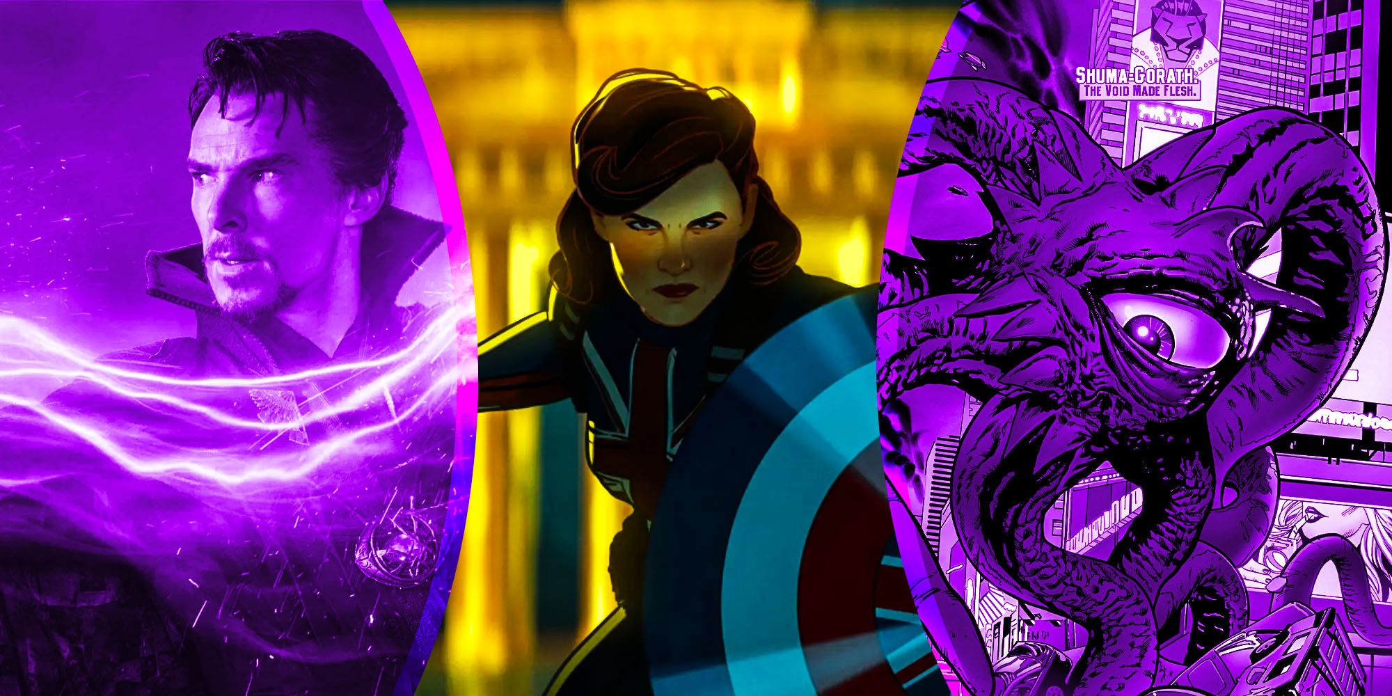 Marvel What if episode 1 hints at Doctors Strange Multiverse of madness villain shuma gorath