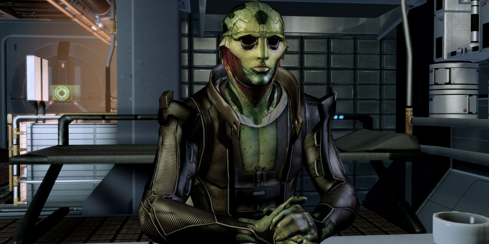 Mass Effect 2 Cast Who Plays Who On Shepard's Crew Aliens Thane Samara Legion Grunt Mordin