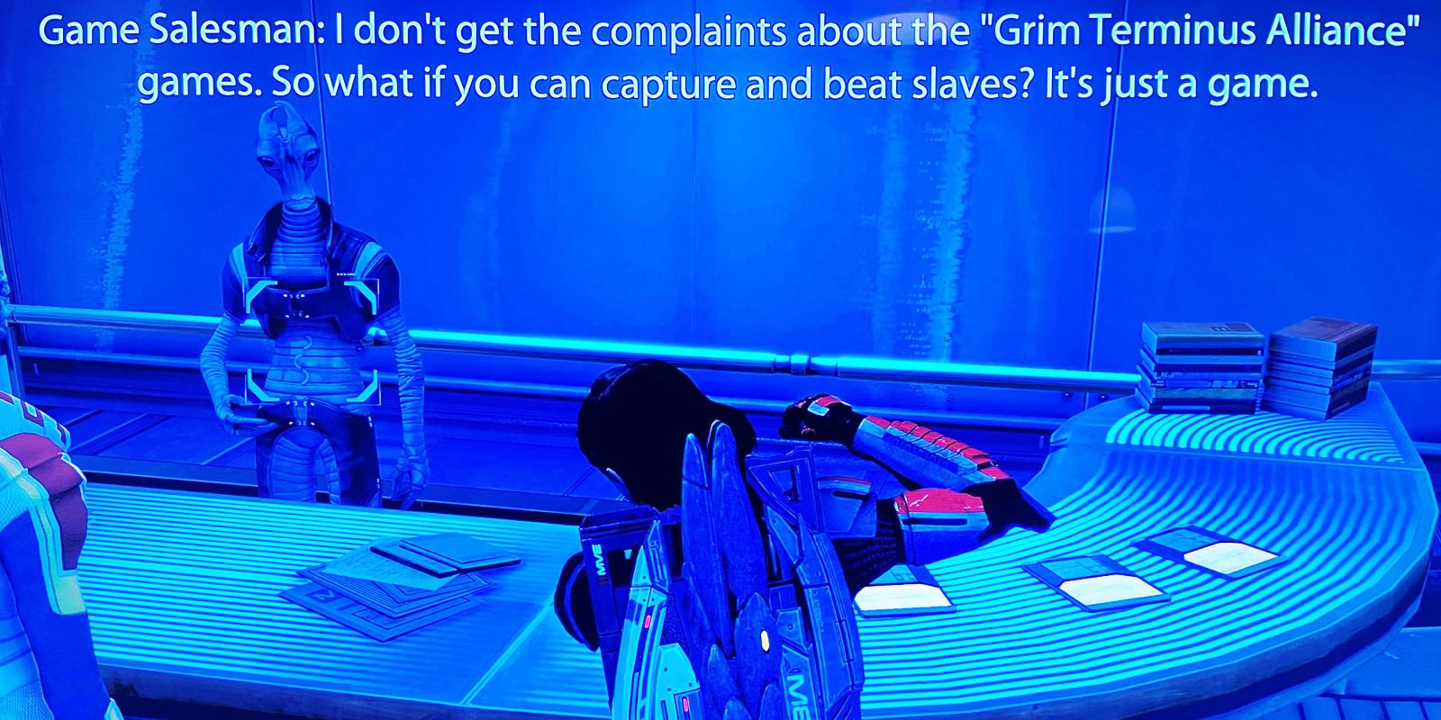 Mass Effect's GTA Joke Is Darker Than Rockstar's Game ME2 Grand Theft Auto Reference Easter Egg