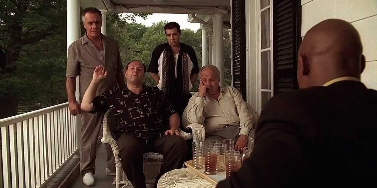 Massive genius discusses the music rights dispute with Hesh in The Sopranos