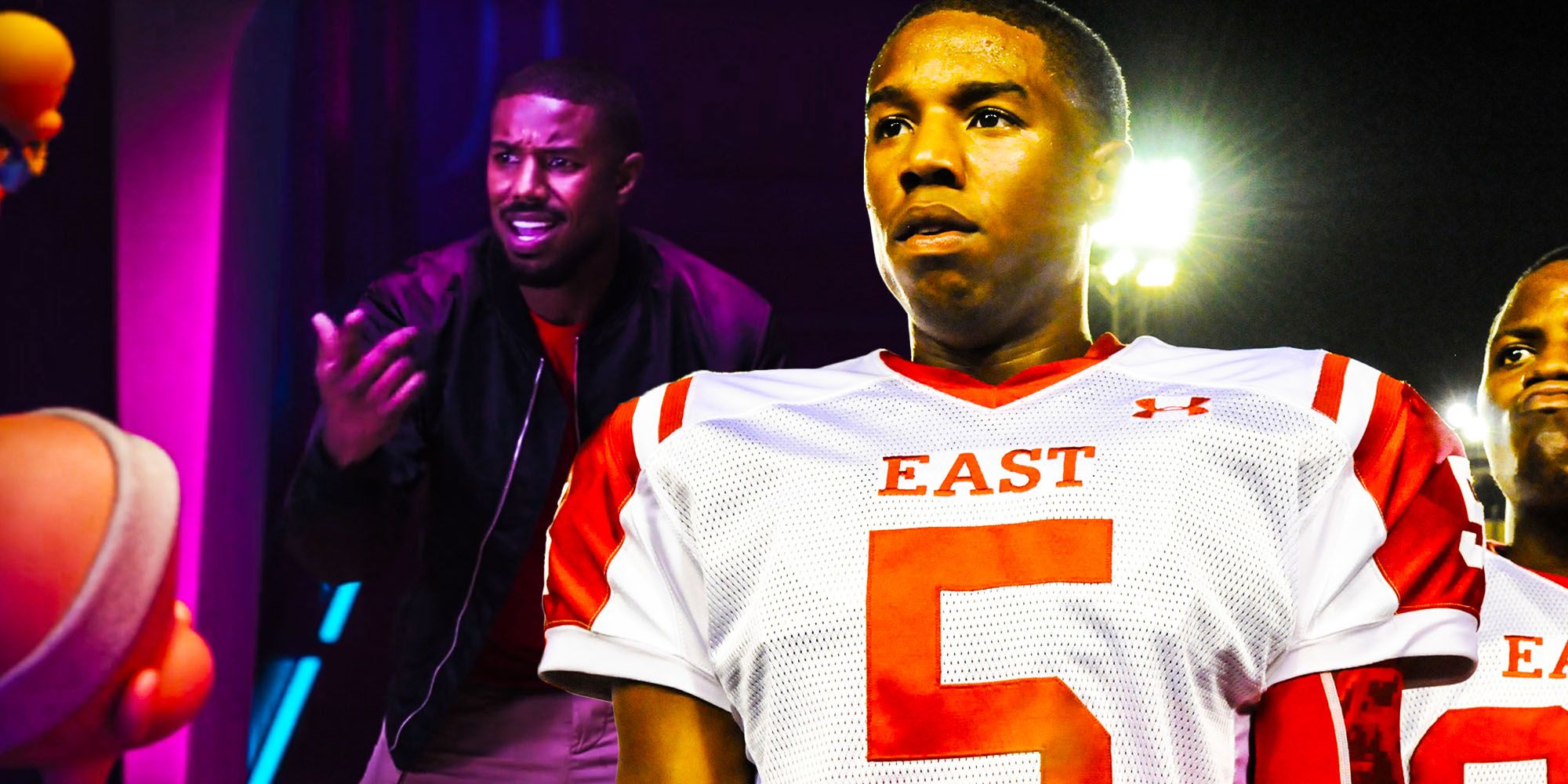 Michael B Jordan Space Jam a new legacy Cameo Friday night lights connection