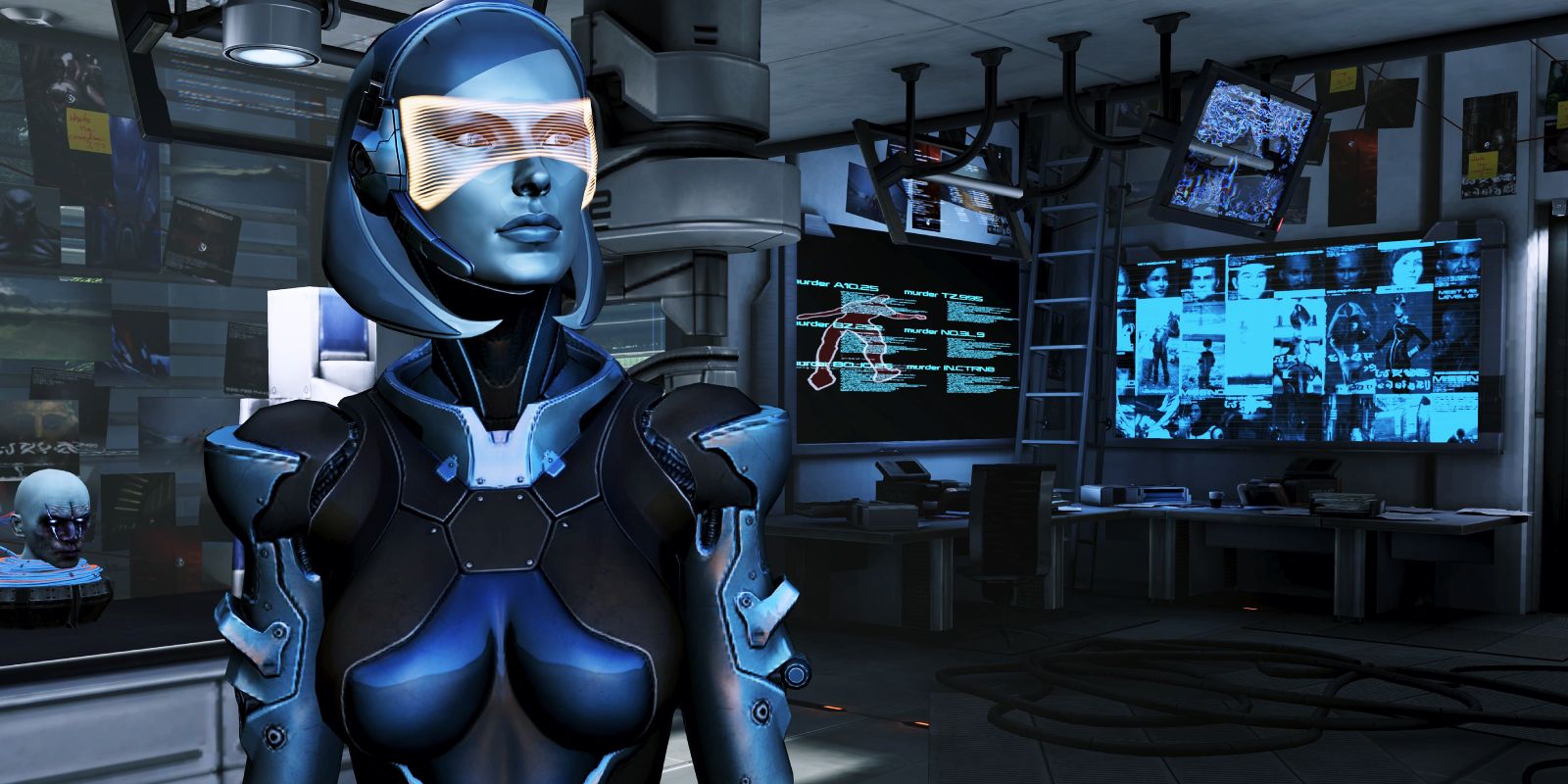 Most Forgotten Facts About The Mass Effect Universe EDI ME1 Luna Base Rogue AI