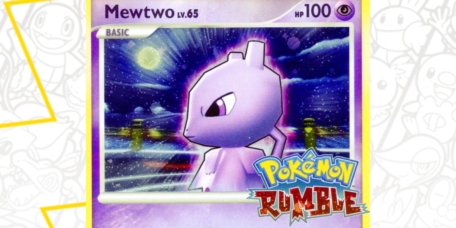 Most Unique Pokémon Card Art Rumble Mewtwo