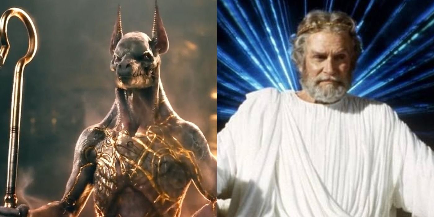 Anubis and Zeus as top movie Gods in a featured image