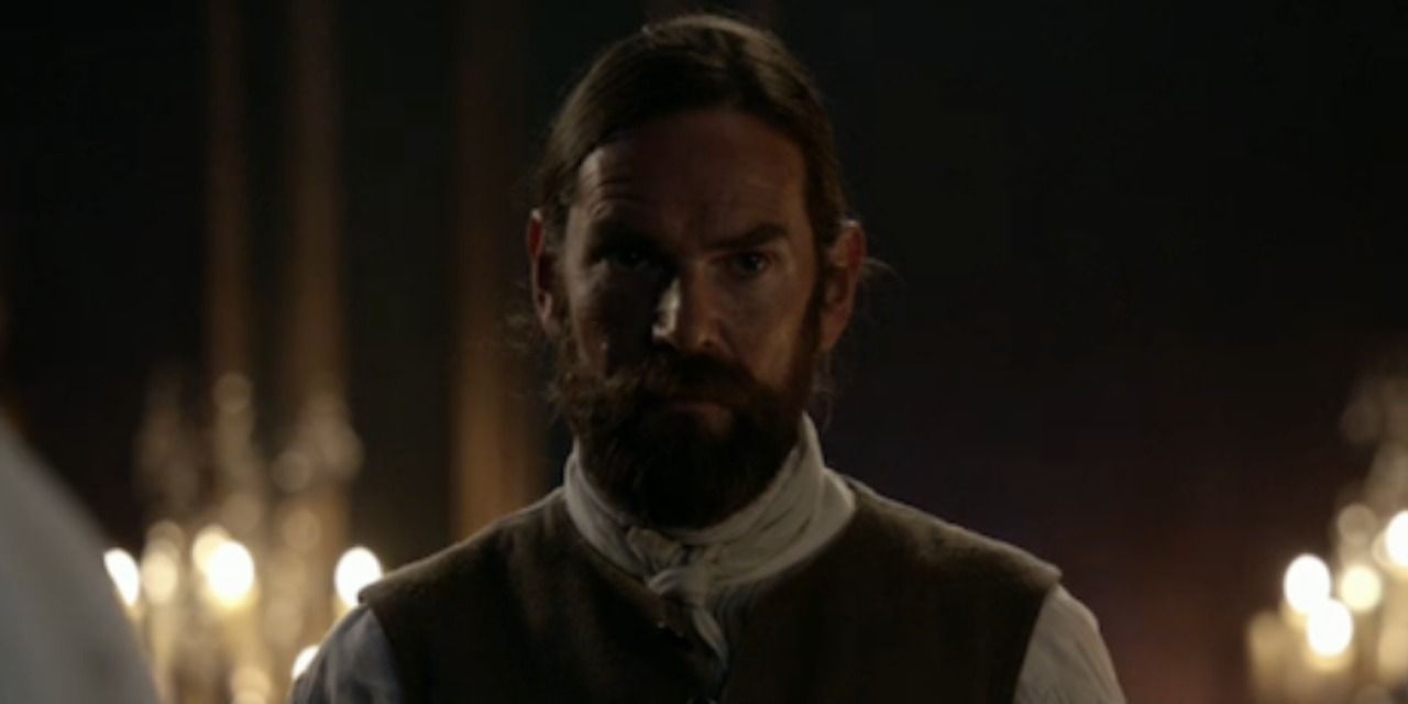Image of Murtagh looking angry Outlander