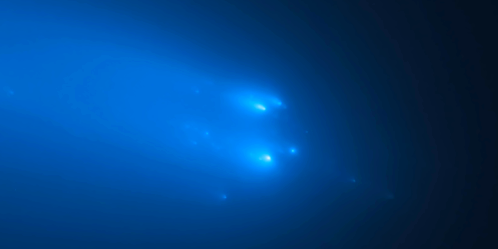 NASA Atlas Comet Disintegration