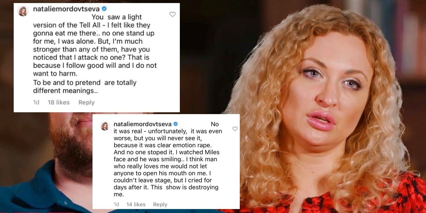 Natalie Mordovtseva Russian Girl Tell-All Part 1 Instagram In 90 Day Fiance