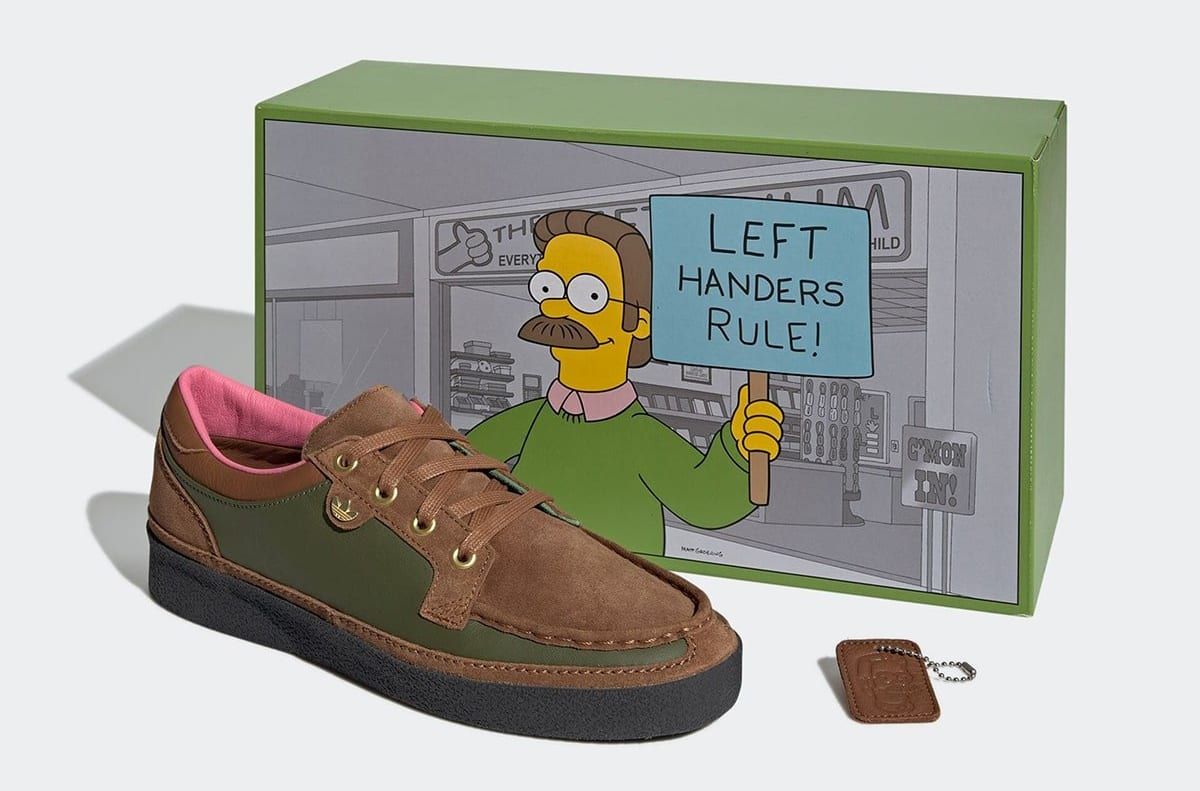 The Simpsons Releases Weirdly Accurate Ned Flanders Adidas Shoes