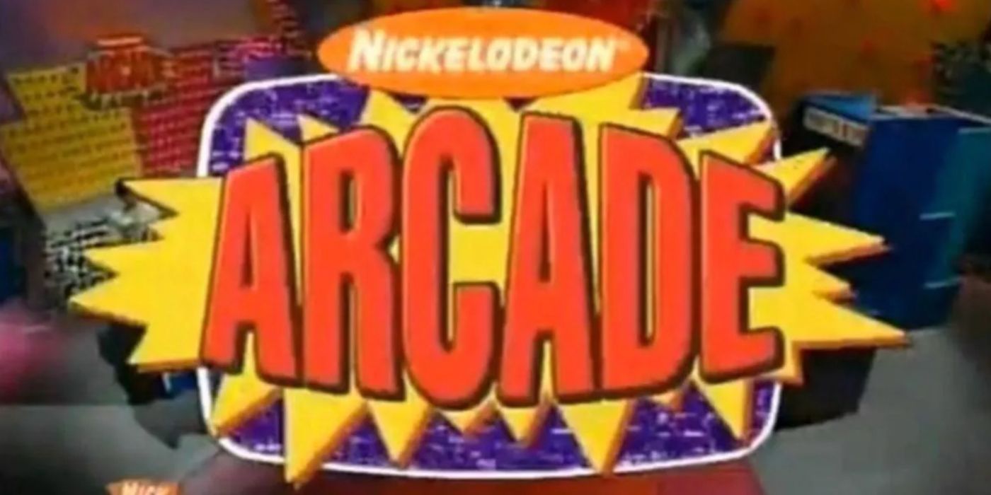 The logo for Nick Arcade.