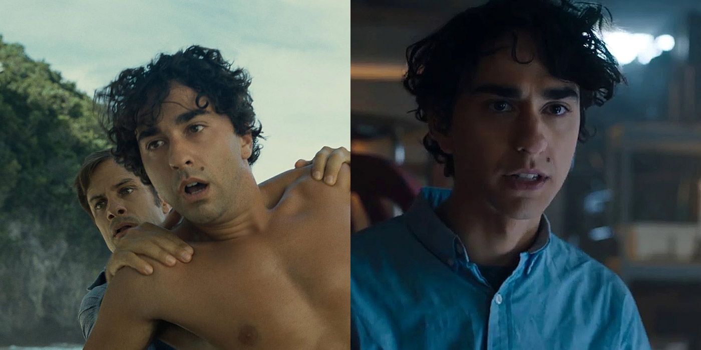 Split image of Trent from Old, and Alex Wolff