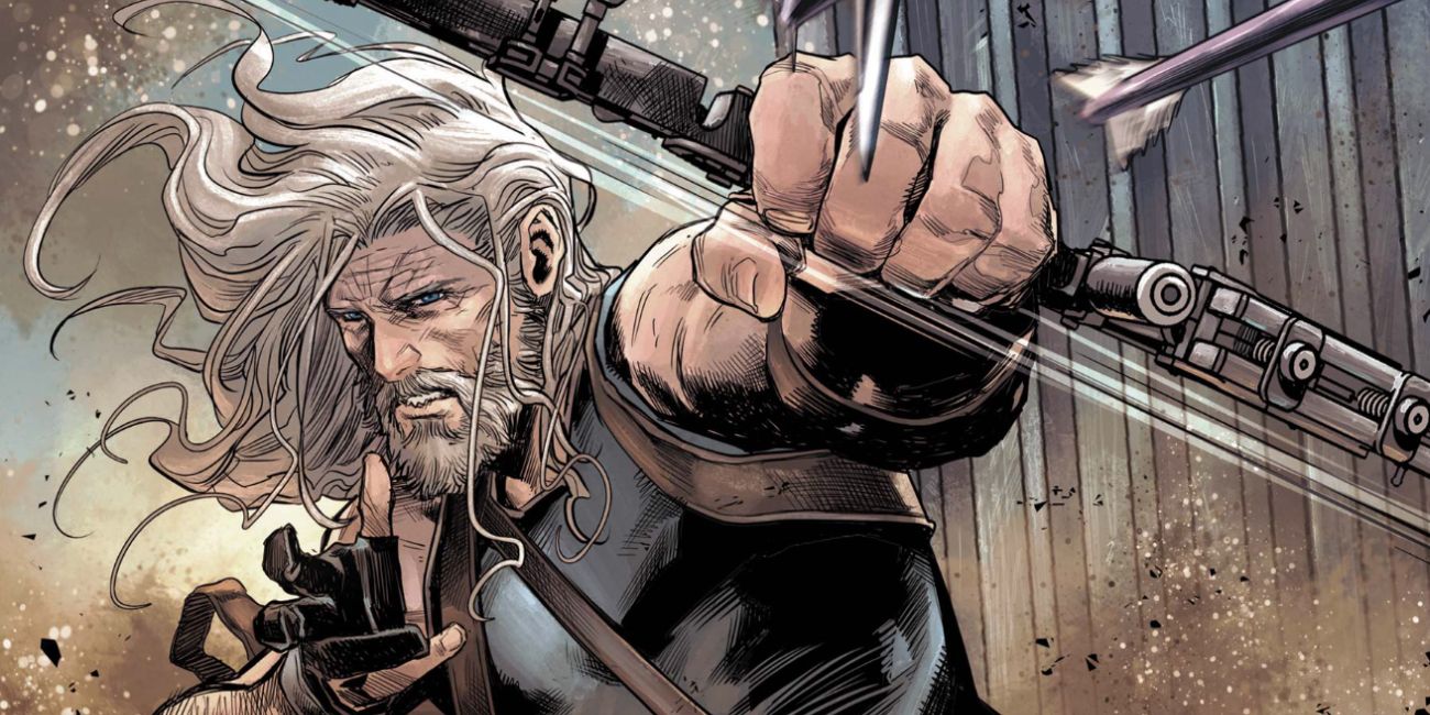 Old Man Hawkeye fires a shot in Marvel Comics.