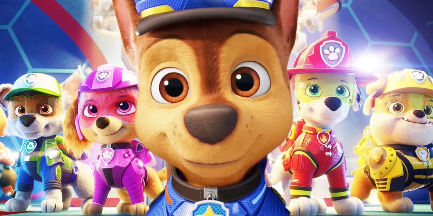 Paw Patrol: The Movie Characters.
