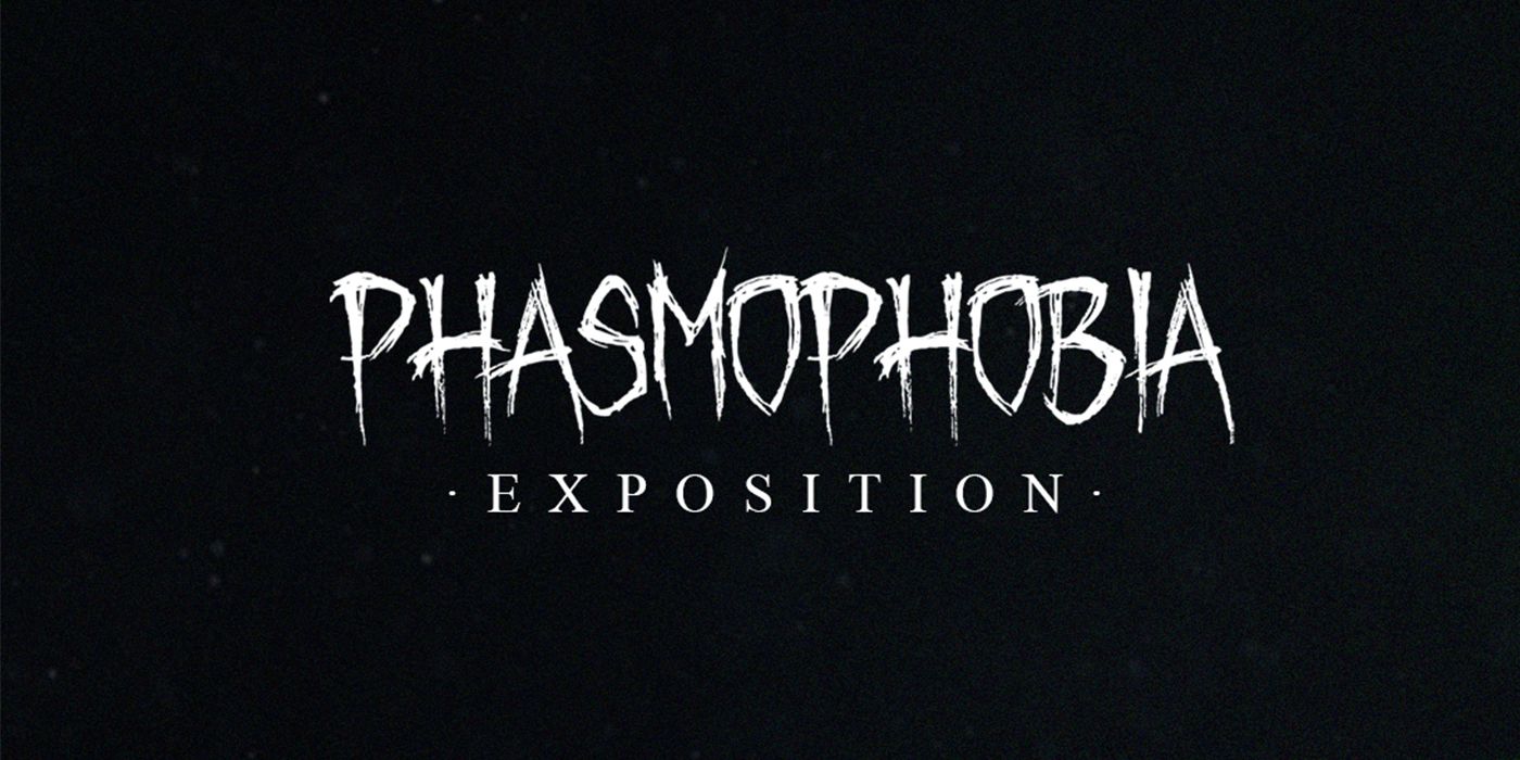 Title portion of Phasmophobia Exposition update image