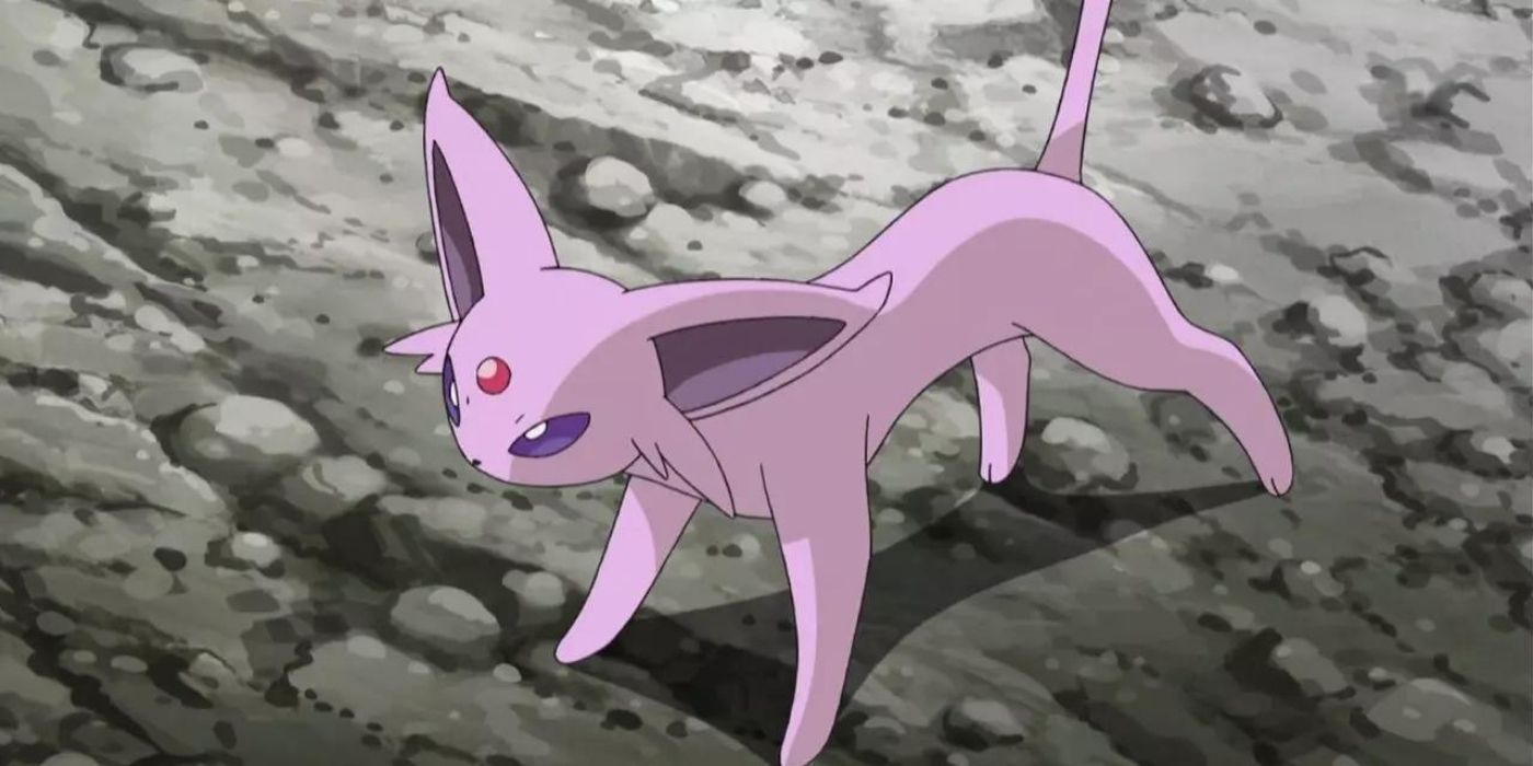 Espeon in the Pokémon anime