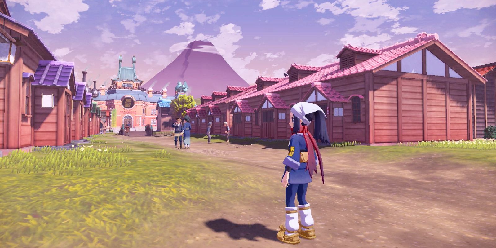 Pokémon Legends Arceus' Jubilife Village Compared To DP's Jubilife City
