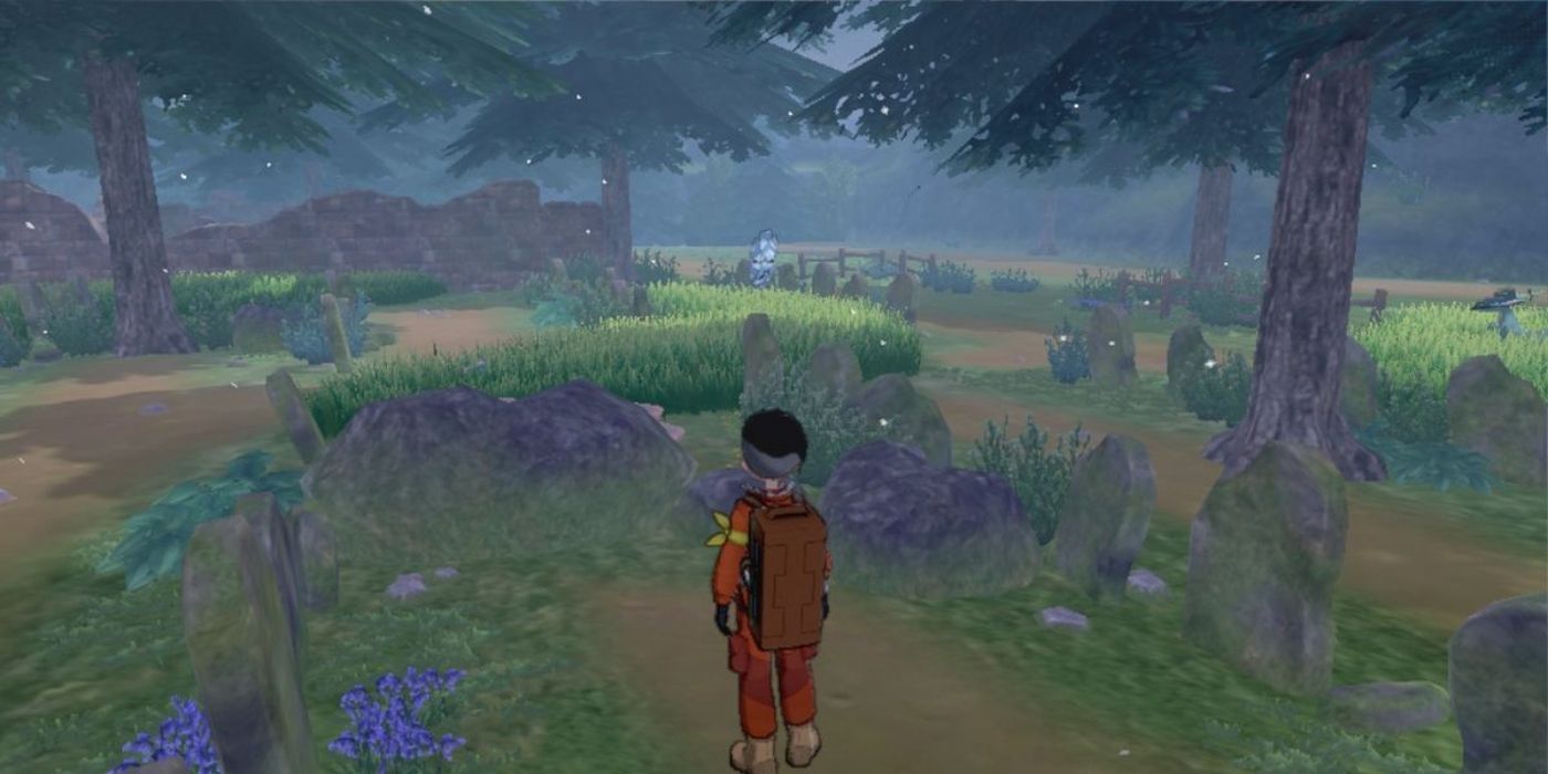 Victor at the Old Cemetery in Pokémon-Sword-&amp;-Shield