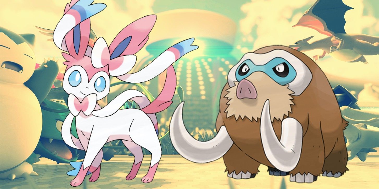 Pokémon Unite Reveals Sylveon & Mamoswine Are Coming Soon