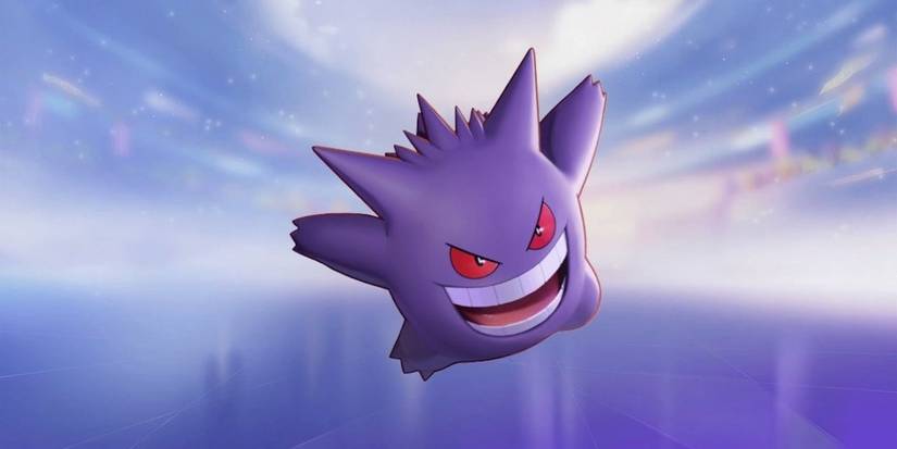 Pokémon Unite features the Shadow Pokémon Gengar.