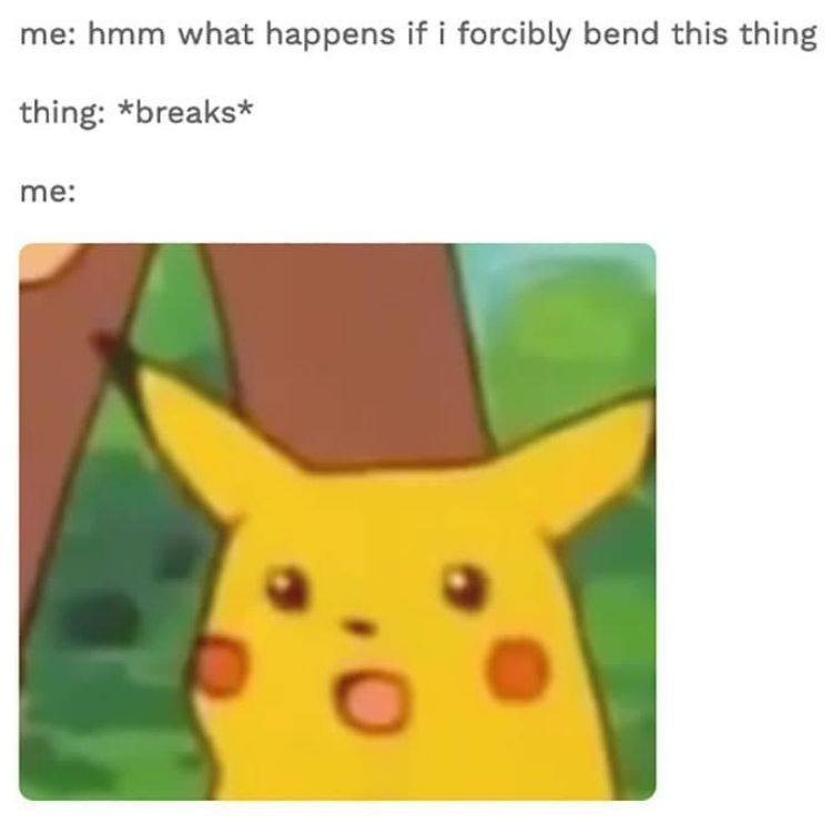 Pokemon Surprised Pikachu Meme