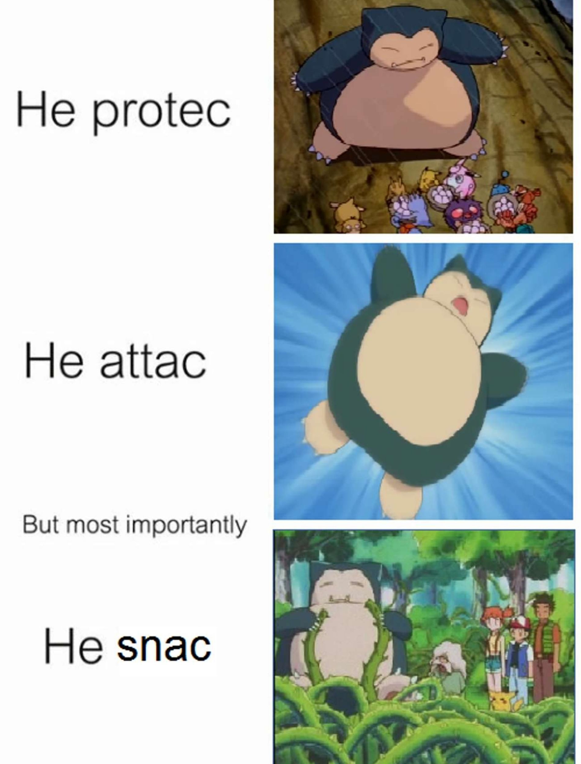 Pokemon Snorlax Meme