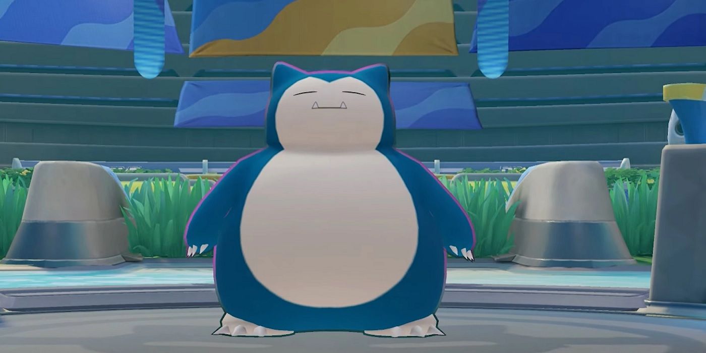 Snorlax from the free-to-play MOBA Pokémon Unite.