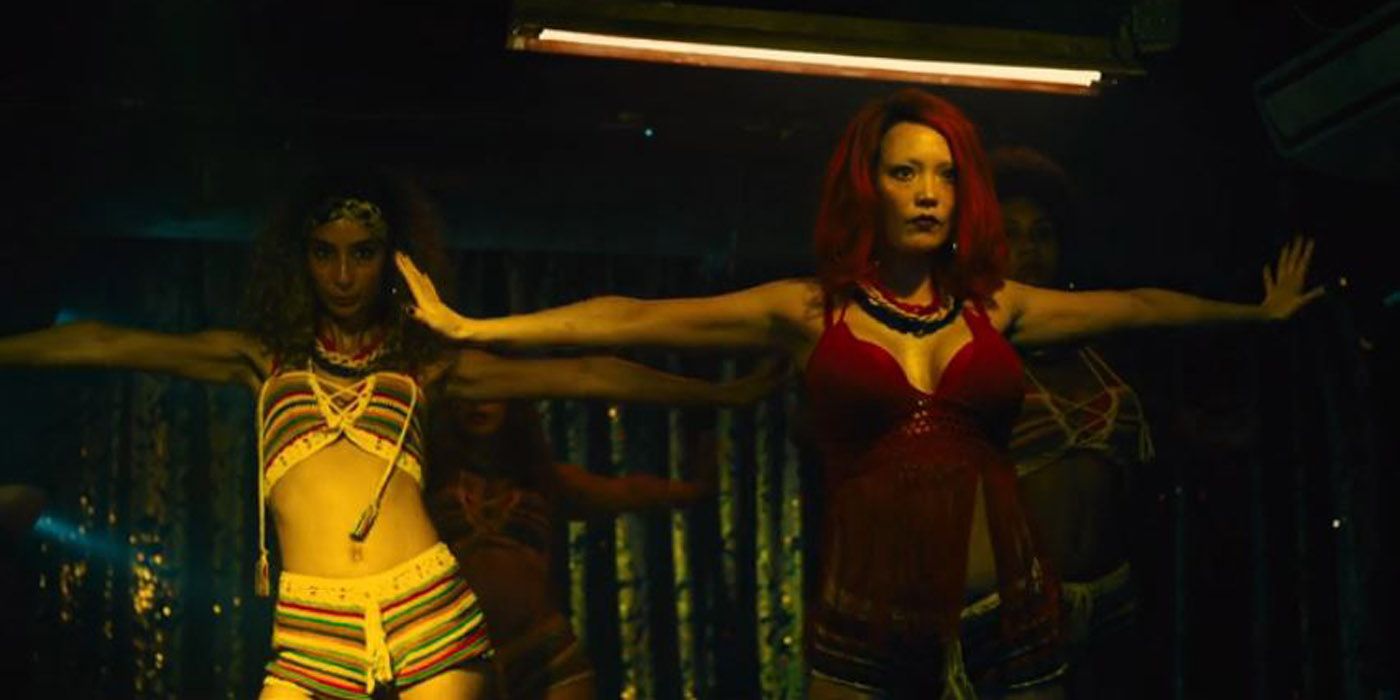 Pom Klementieff dancing in The Suicide Squad.