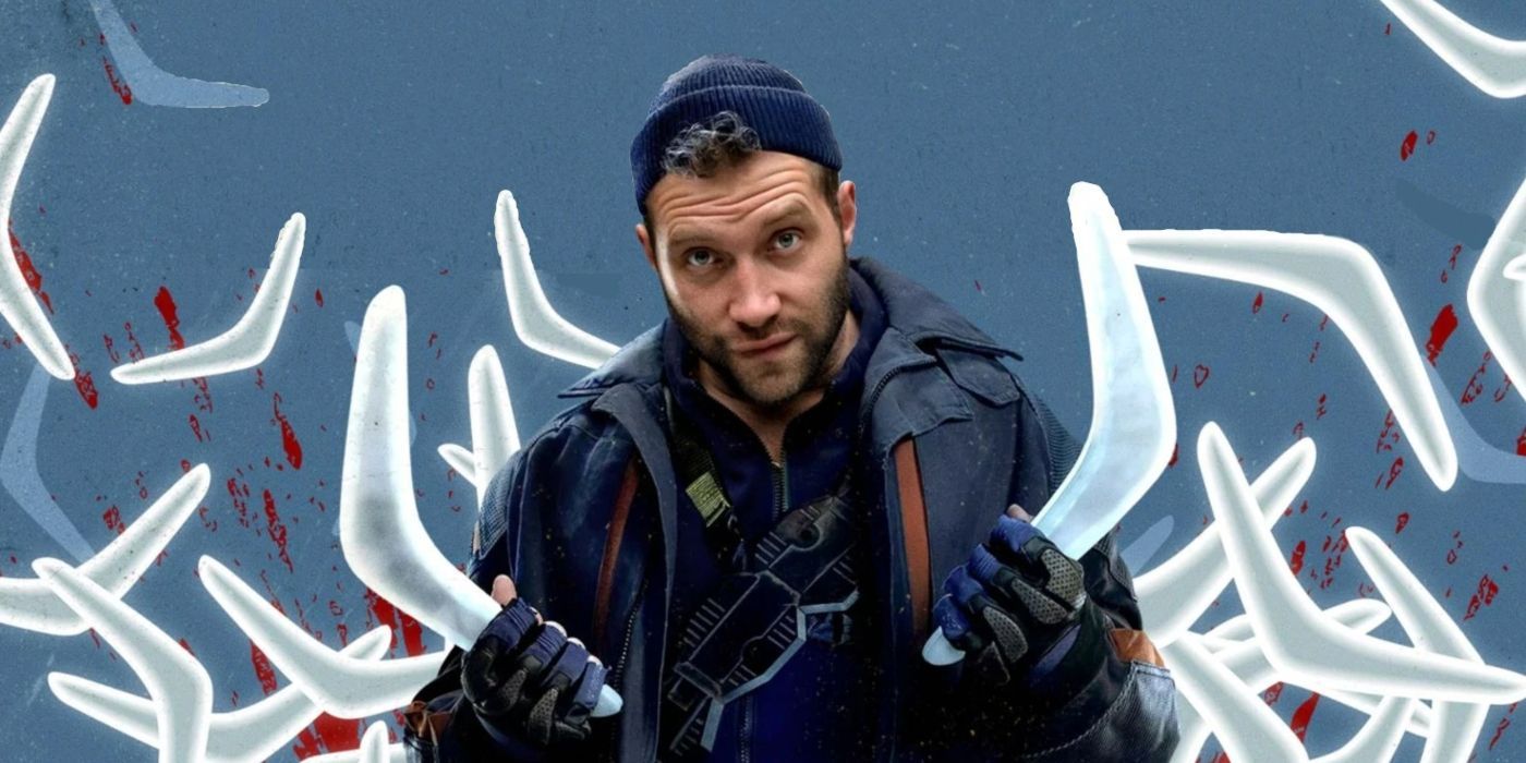 Poster artwork of Captain Boomerang in James Gunn's The Suicide Squad