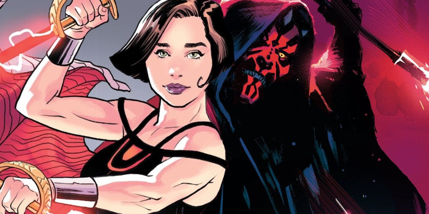 Qi'ra and Darth Maul in Star Wars comics