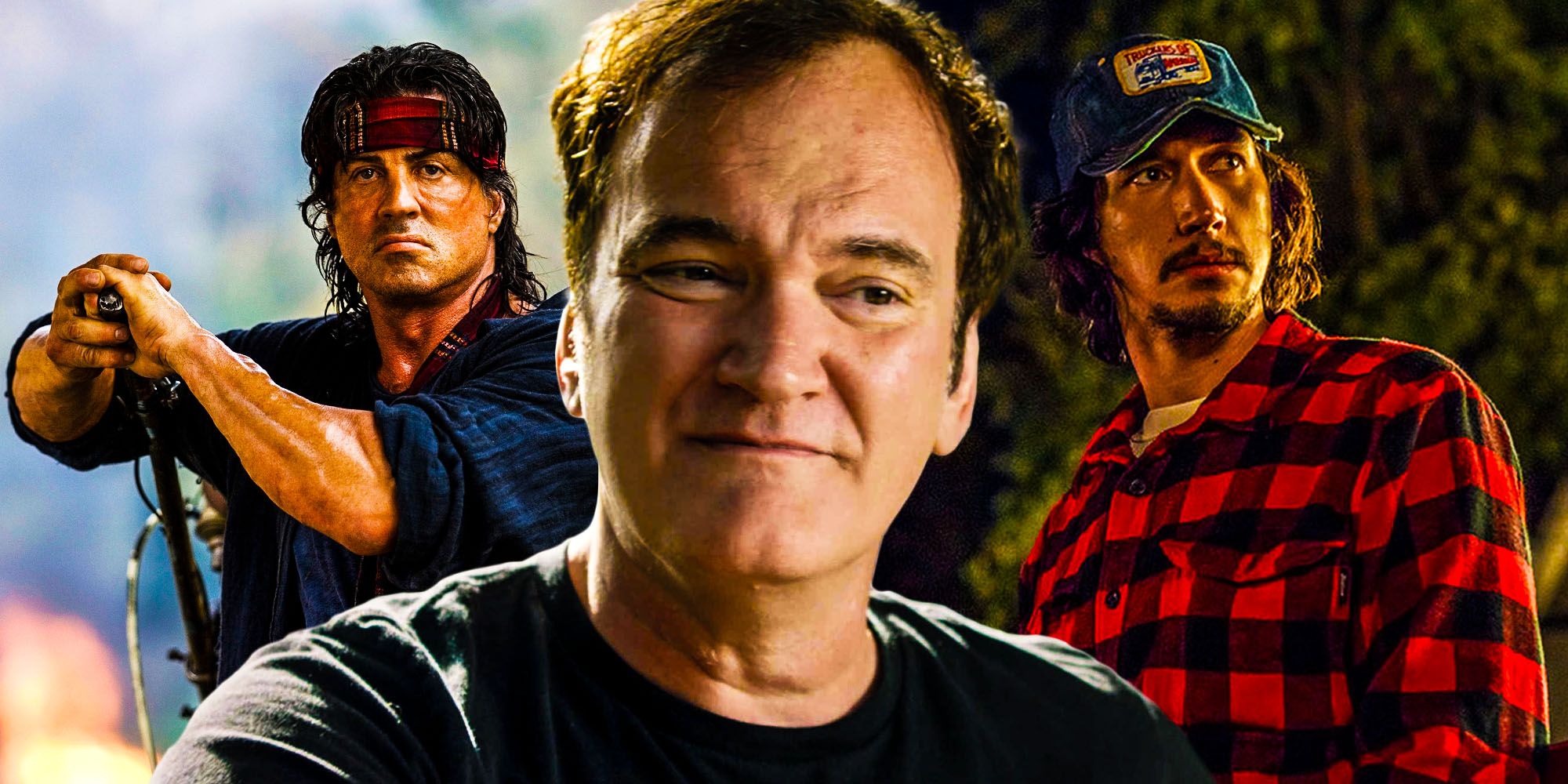 Quentin Tarantino Rambo idea better than Rambo 6 Adam Driver Sylvester Stallone