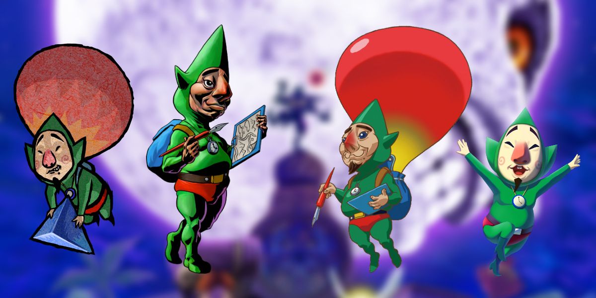Tingle has a proclivity for maps throughout The Legend of Zelda