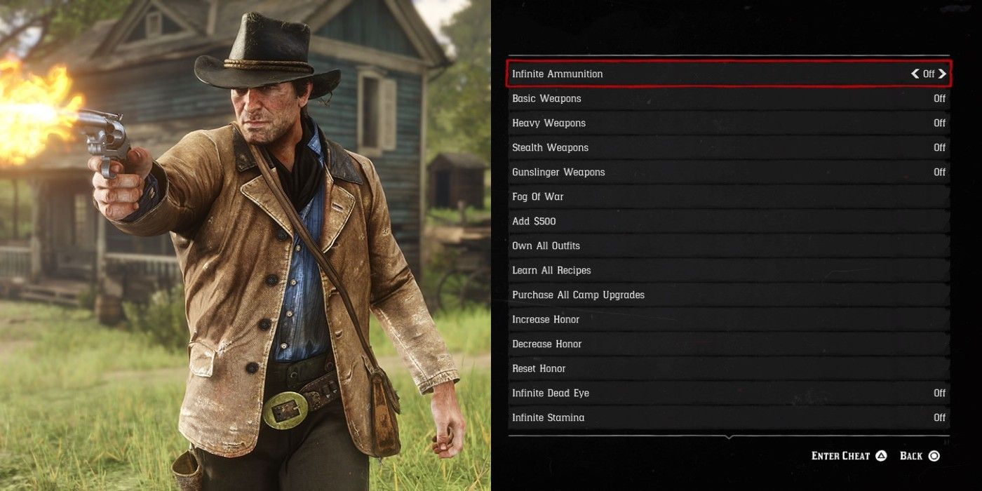 fordel forholdsord Uhøfligt RDR2's Non-Button Immersive Cheats (& Where To Find Them) Explained