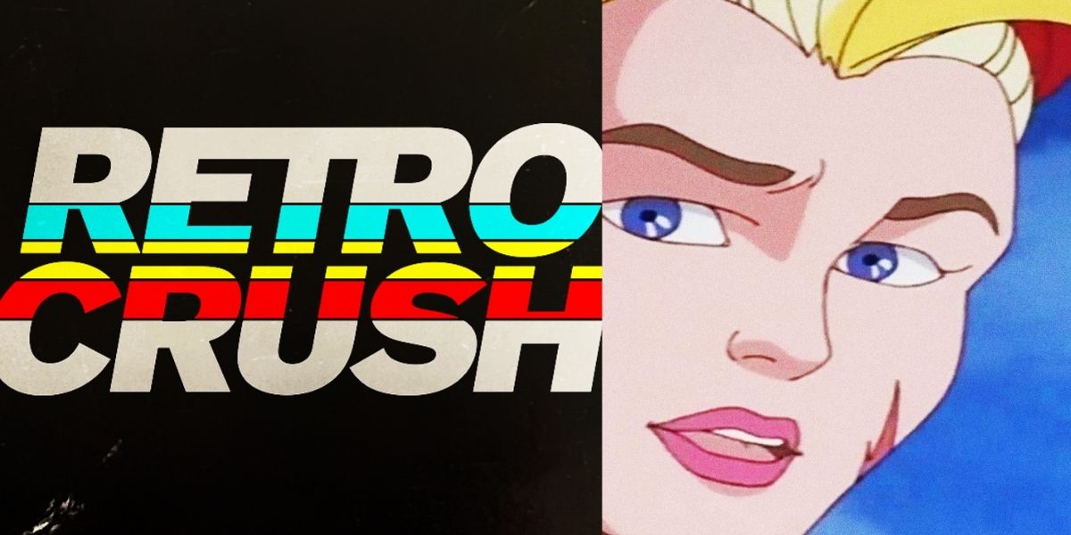 Two side by side images of the logo from RetroCrush and a scene from Street Fighter.