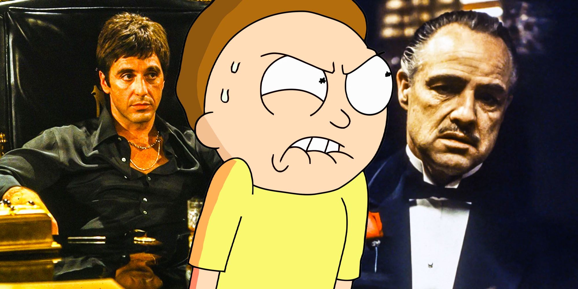 Rick and morty season 5 mafia movie references Scarface The Godfather