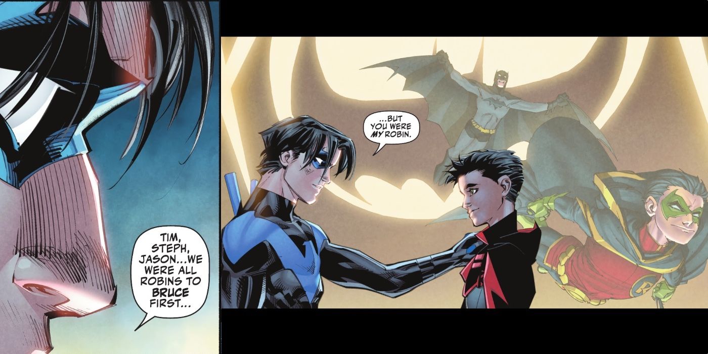 Nightwing Explains Why Damian Wayne is The One Unique Robin